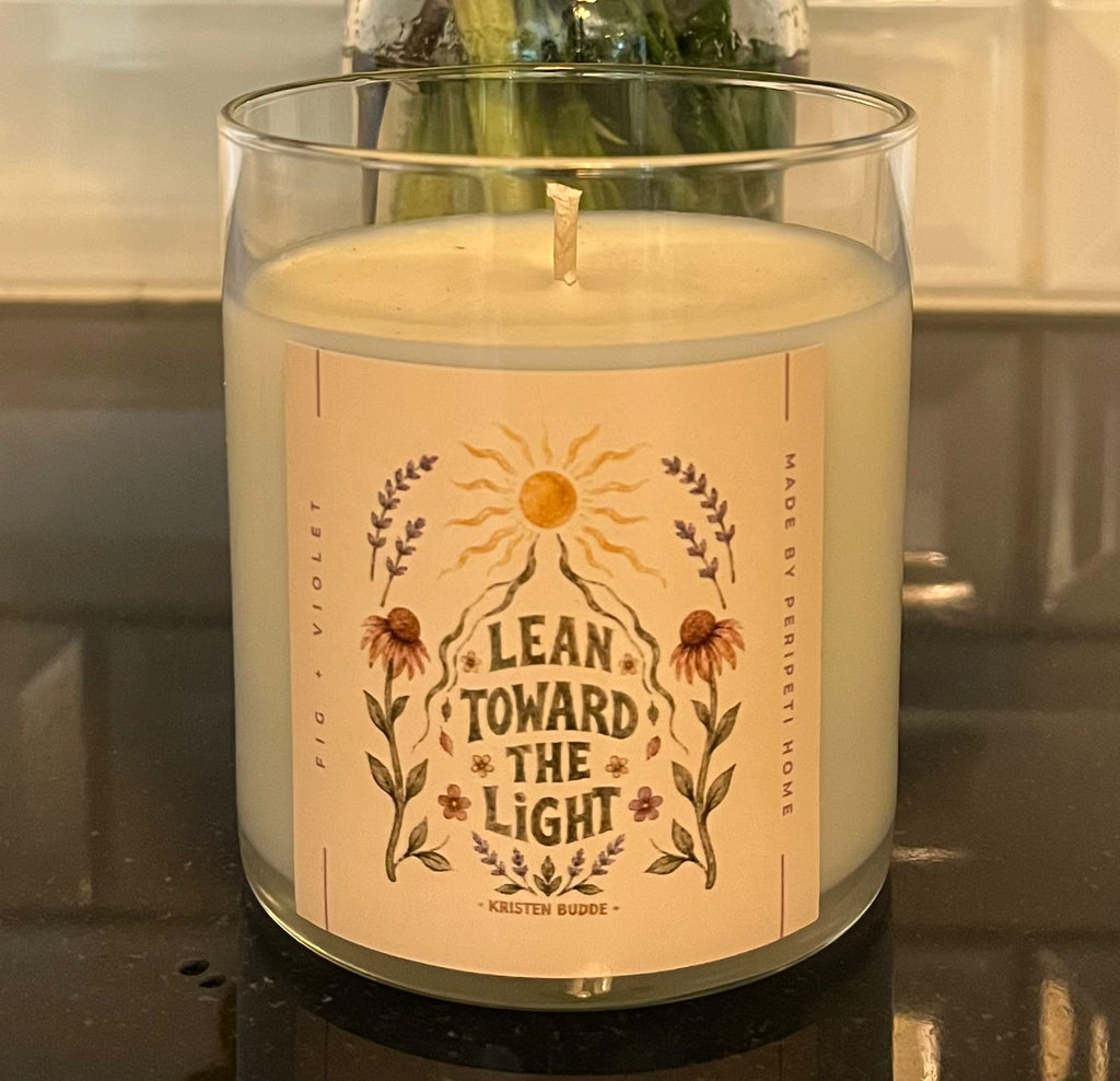 Lean Toward the Light Candle